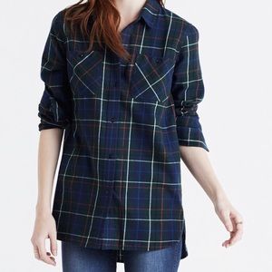 Madewell Ontario Plaid Ex-boyfriend Shirt